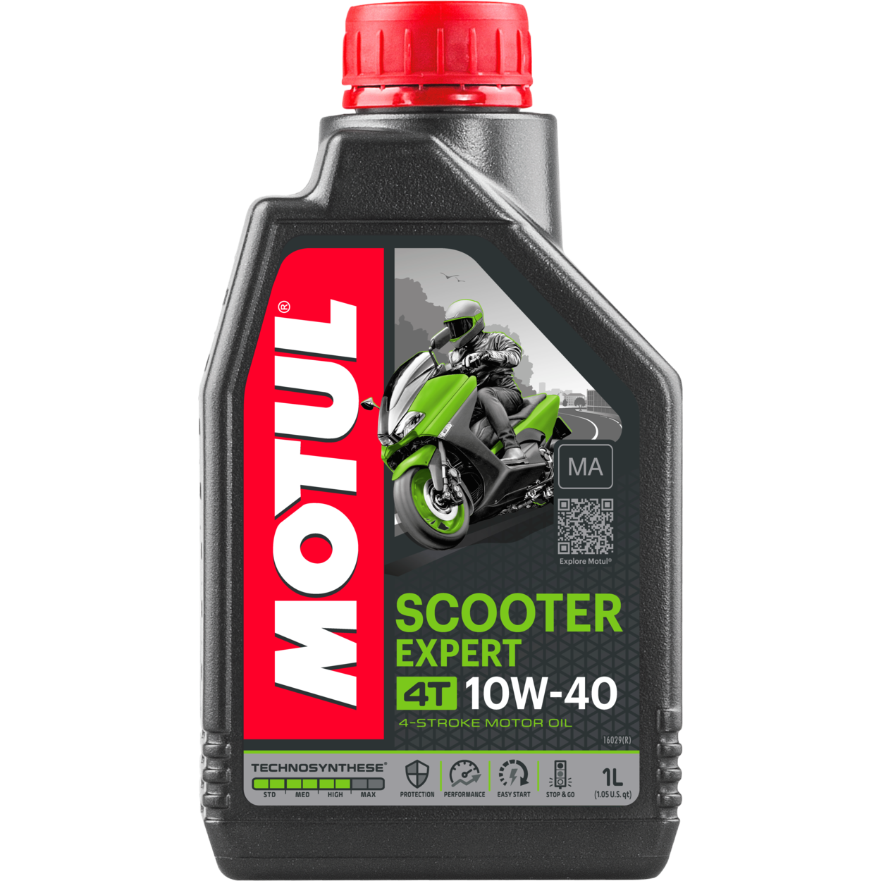 Motul Dzinēja Eļļa SCOOTER EXPERT 4T MA 10W40 1l