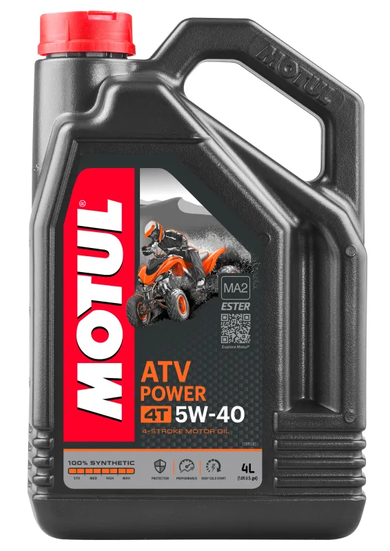Motul Dzinēja Eļļa ATV Power 4T 5W40 4l
