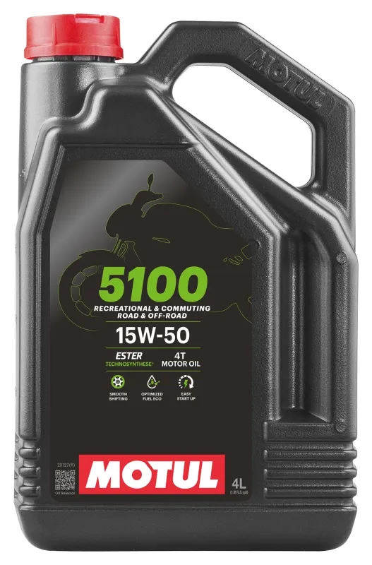 Motul Dzinēja Eļļa 5100 4T 15W50 4l