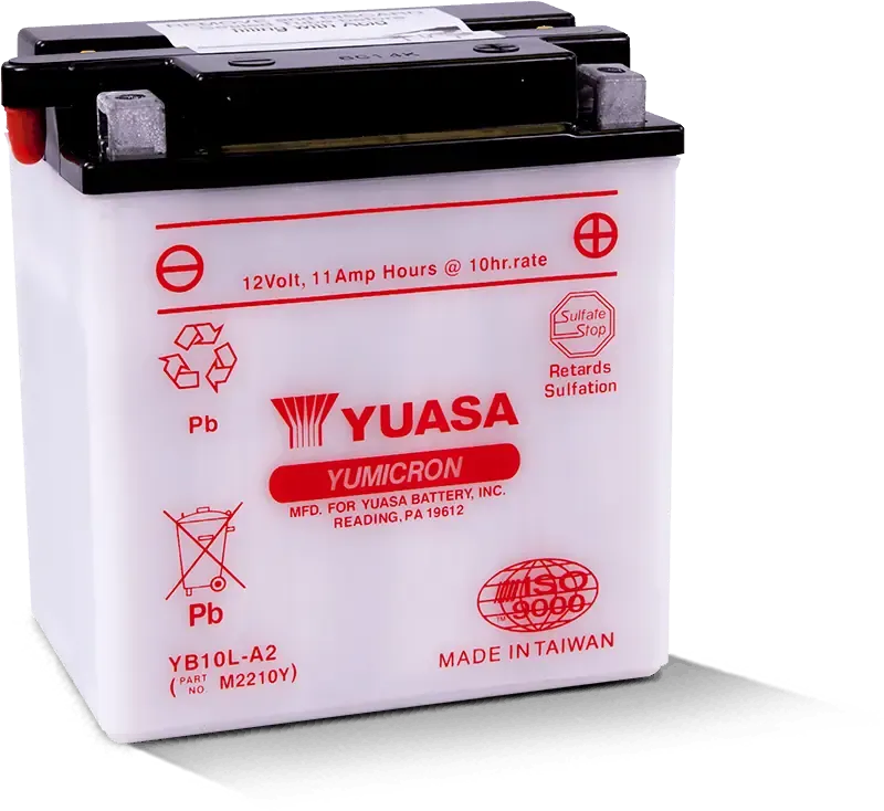 AKUMULATORS YUASA YB10L-A2 12V 11Ah