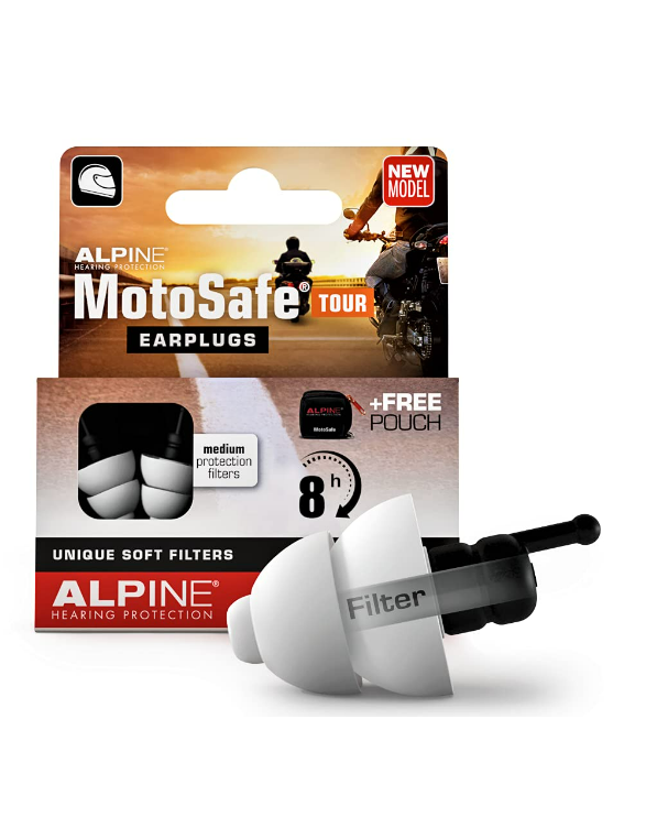 Alpine MotoSafe TOUR Motobraucēju Ausu Aizbāžņi