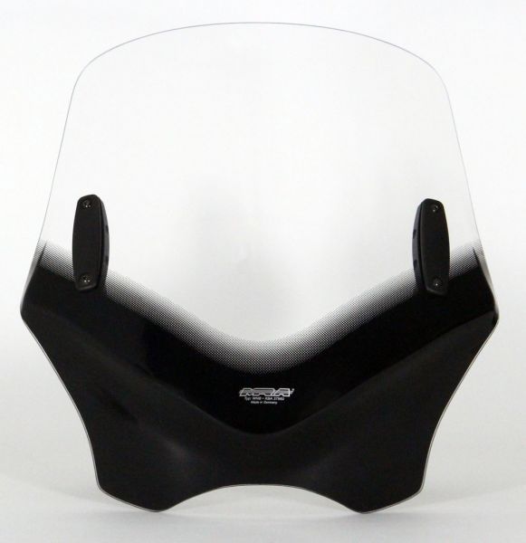 VĒJSTIKLS MRA V-FLOW MODERN NAKED BIKE SMOKE GREY