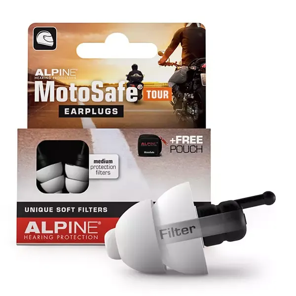 Alpine MotoSafe TOUR Motobraucēju Ausu Aizbāžņi