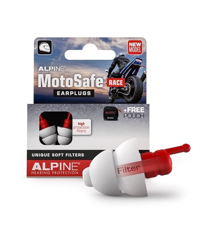 Alpine MotoSafe RACE Motobraucēju Ausu Aizbāžņi
