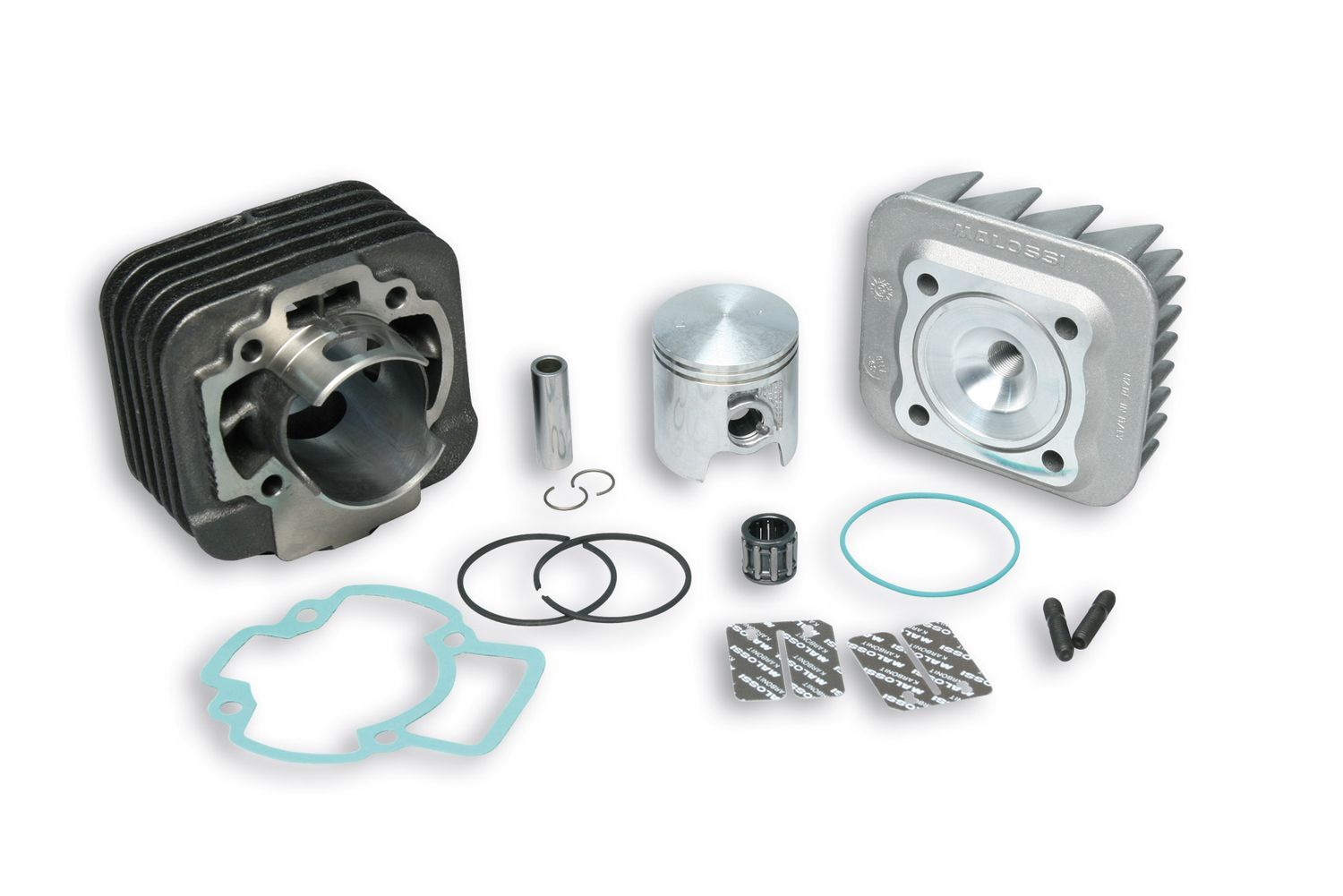 CILINDRA KOMPLEKTS MALOSSI VESPA, APRILIA, DERBI, ITALJET, GILERA, PIAGGIO 50 2T