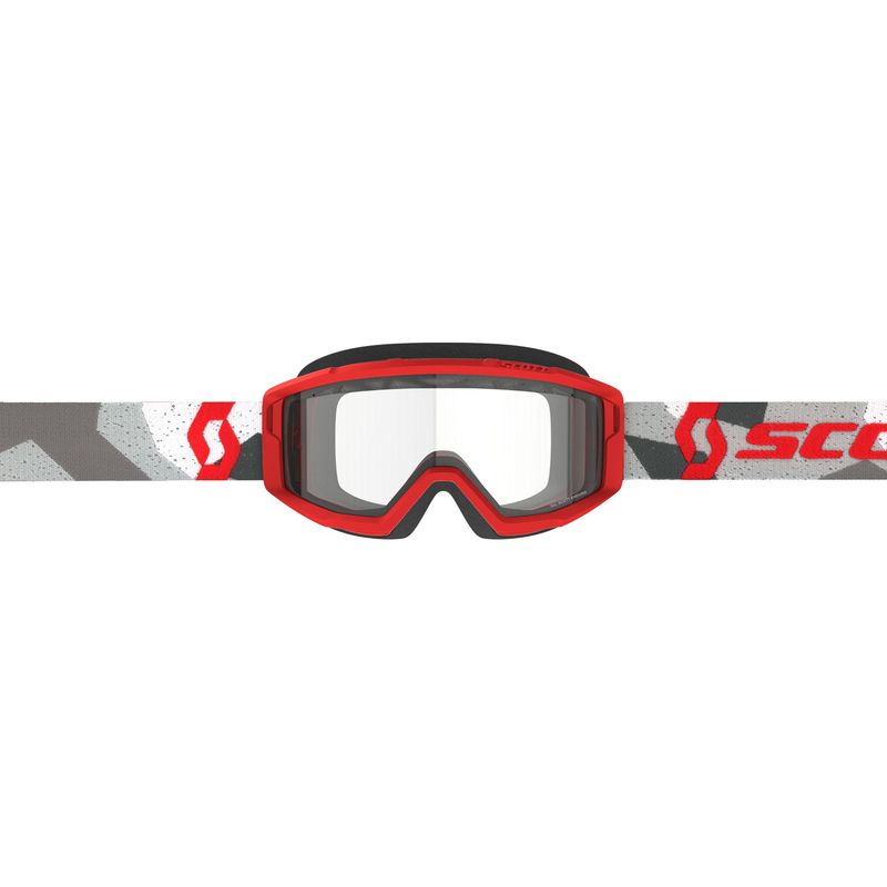 Scott Brilles PRIMAL ENDURO Camo White/Red / Clear