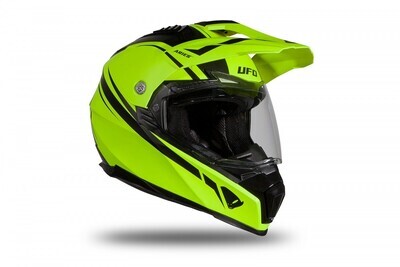 UFO Enduro Ķivere ARIES Black / Yellow Matt