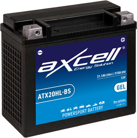 AKUMULATORS AXCELL ATX20HL GEL 12V 21.1Ah