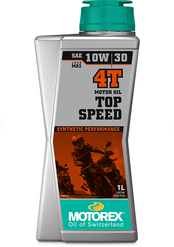 MOTOREX Dzinēja Eļļa TOP SPEED 4T SAE 10W/30 MA2 1l