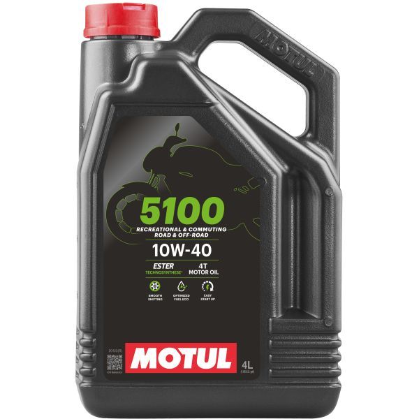 Motul Dzinēja Eļļa 5100 4T 10W40 4l
