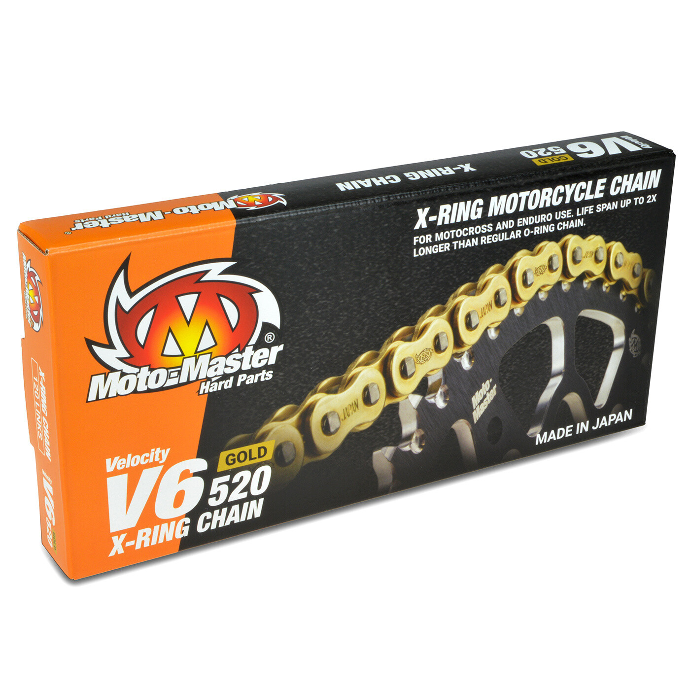ĶĒDE MOTO MASTER 520 V4 O-RING GOLD