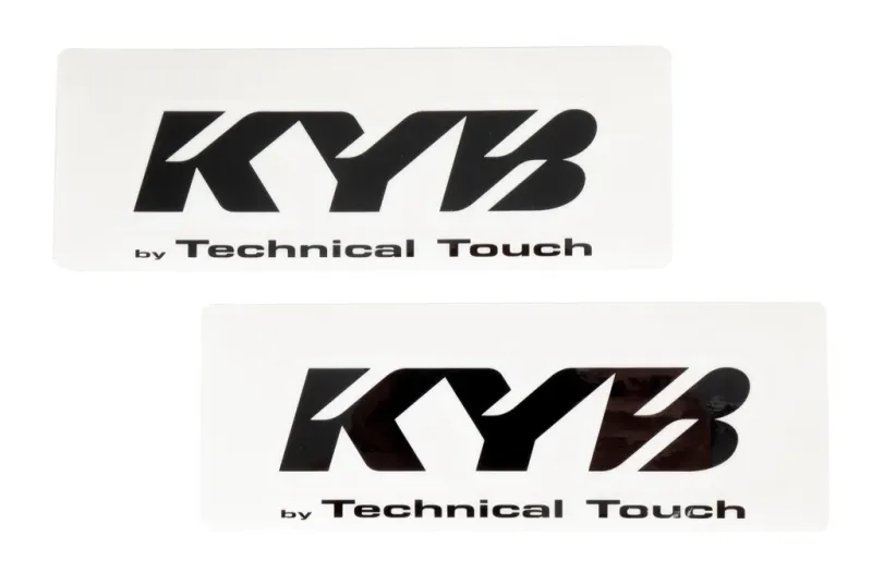 KYB Priekšējo Amortizatoru Uzlīmes KYB TECHNICAL TOUCH - Black