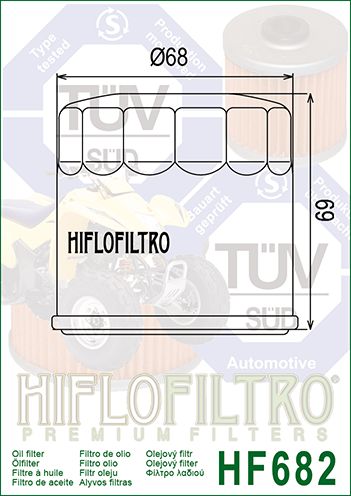 EĻĻAS FILTRS HF682