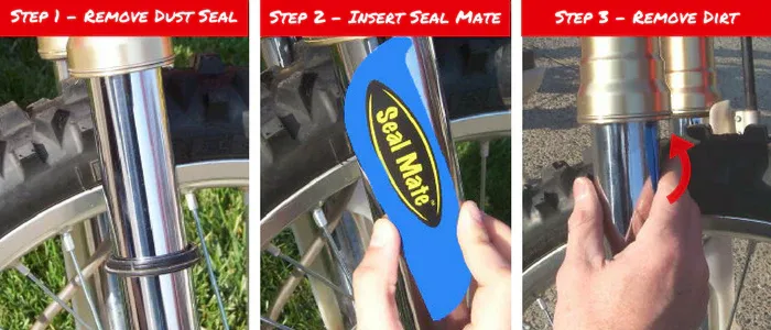 Priekšējās Dakšas Blīvslēgu Tīrītājs SEAL MATE