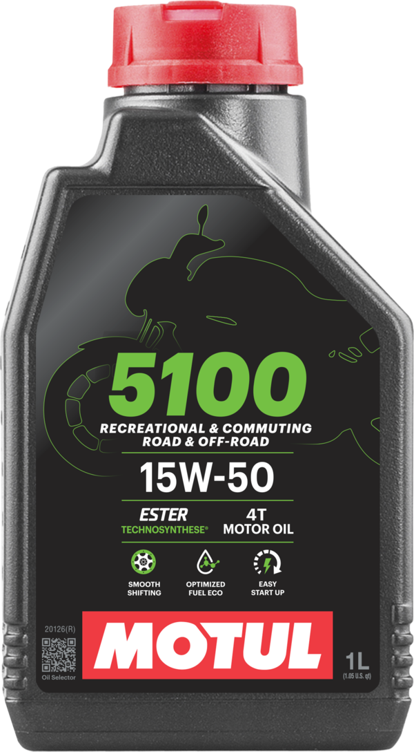 Motul Dzinēja Eļļa 5100 4T 15W50 1l