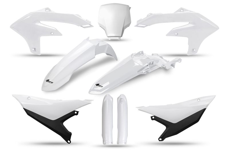 UFO PLASTMASU KOMPLEKTS BALTS YAMAHA YZ450F '2026