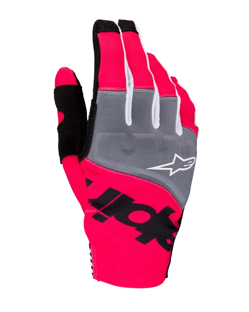 Alpinestars Techstar Cimdi BLACK PINK FLUO