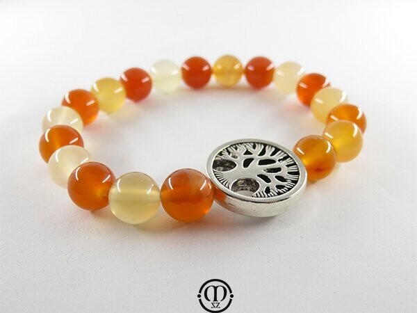 Bracelet en cornaline