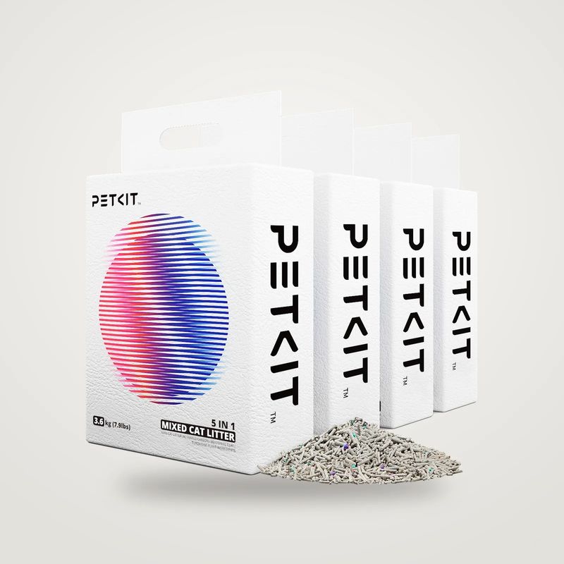 Lettiera Mista  5 in 1  -  4 confezioni