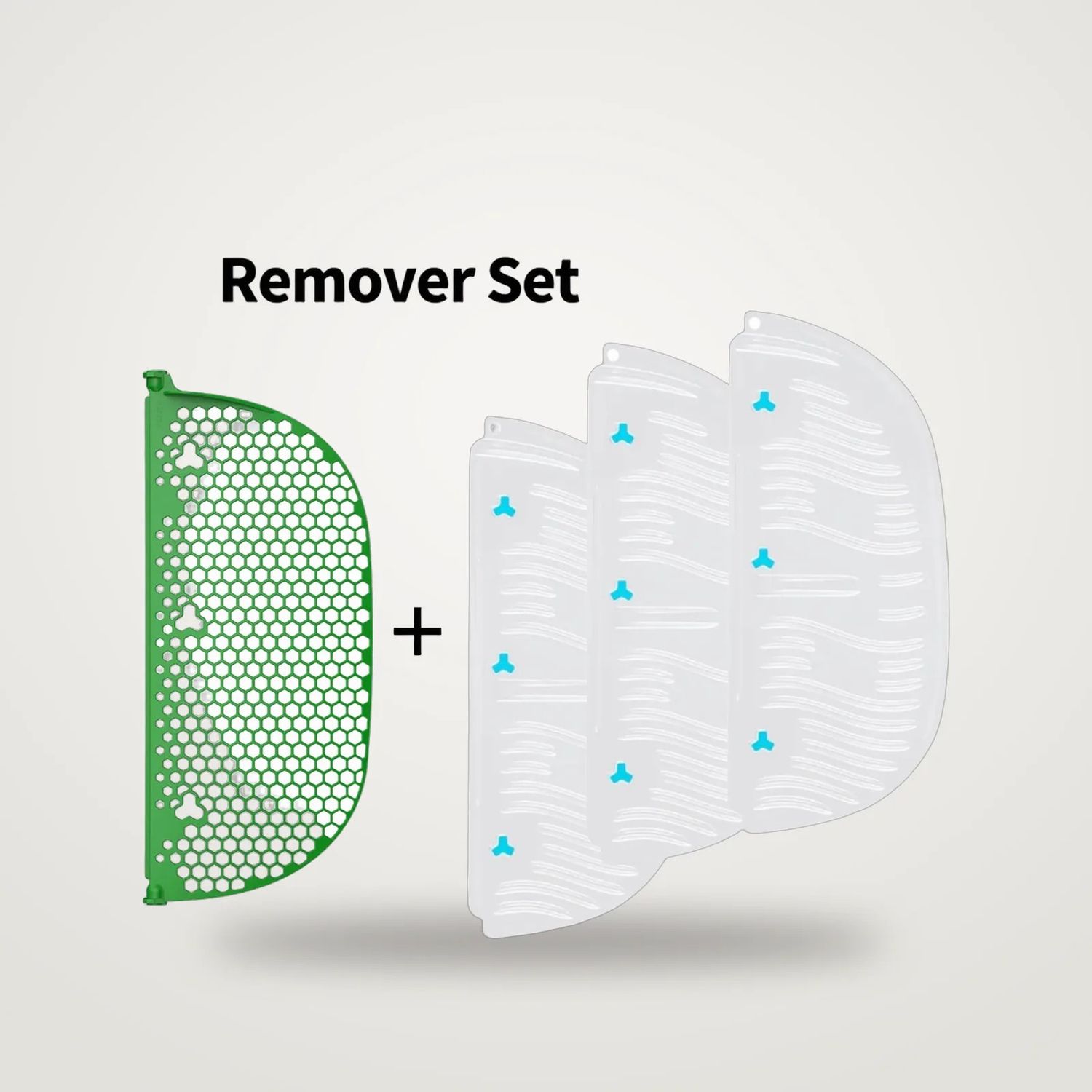Griglia a nido d'ape verde + Remover
