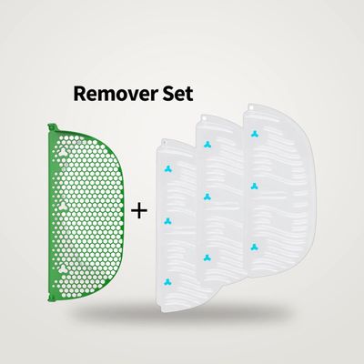 Griglia a nido d'ape verde + Remover