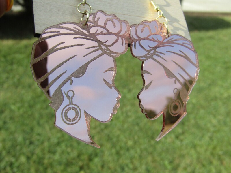 Mirrored Earrings  - India