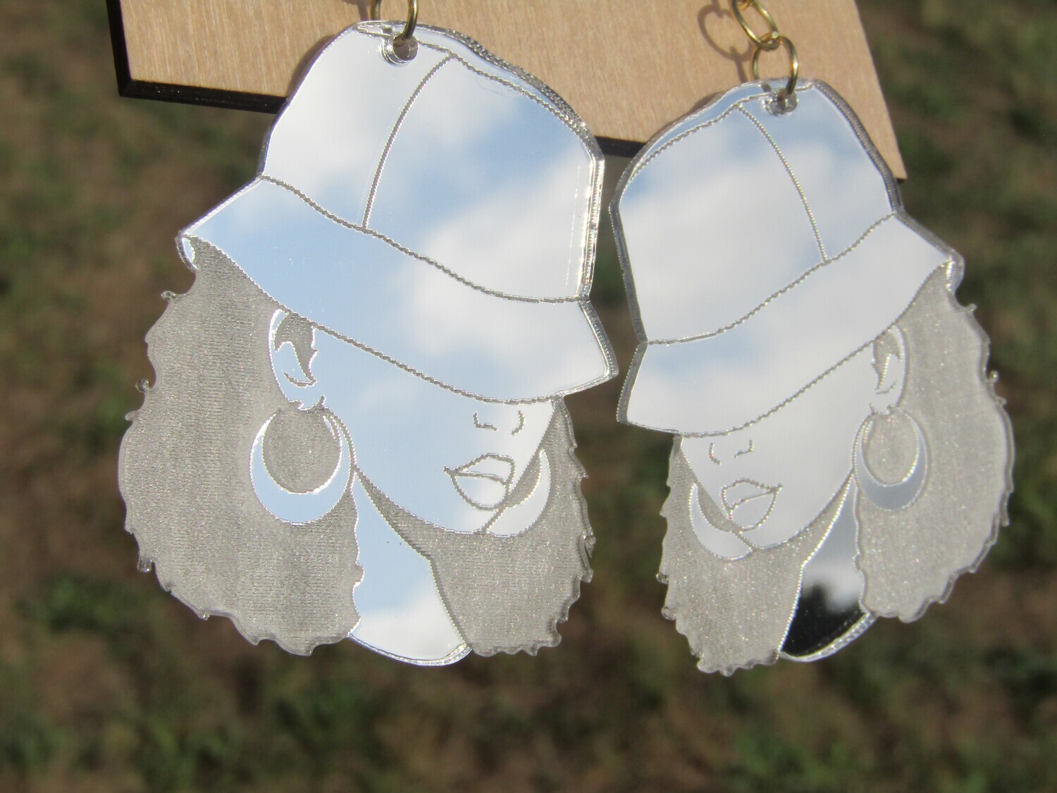 Mirrored Earrings - Anitra