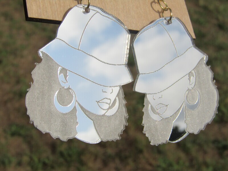 Mirrored Earrings - Anitra