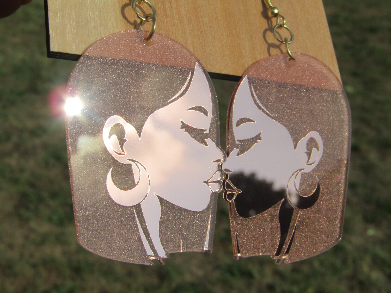 Mirrored Earrings- Dawn