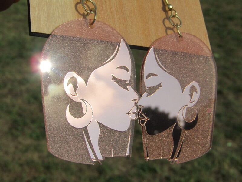 Mirrored Earrings- Dawn