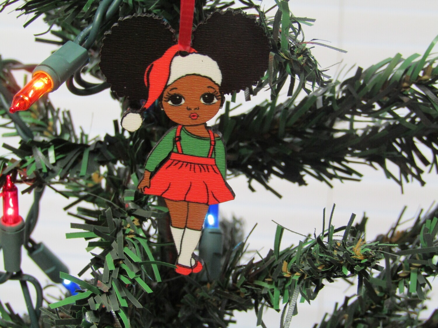 Christmas - Melanin Girls Ornament Bundle