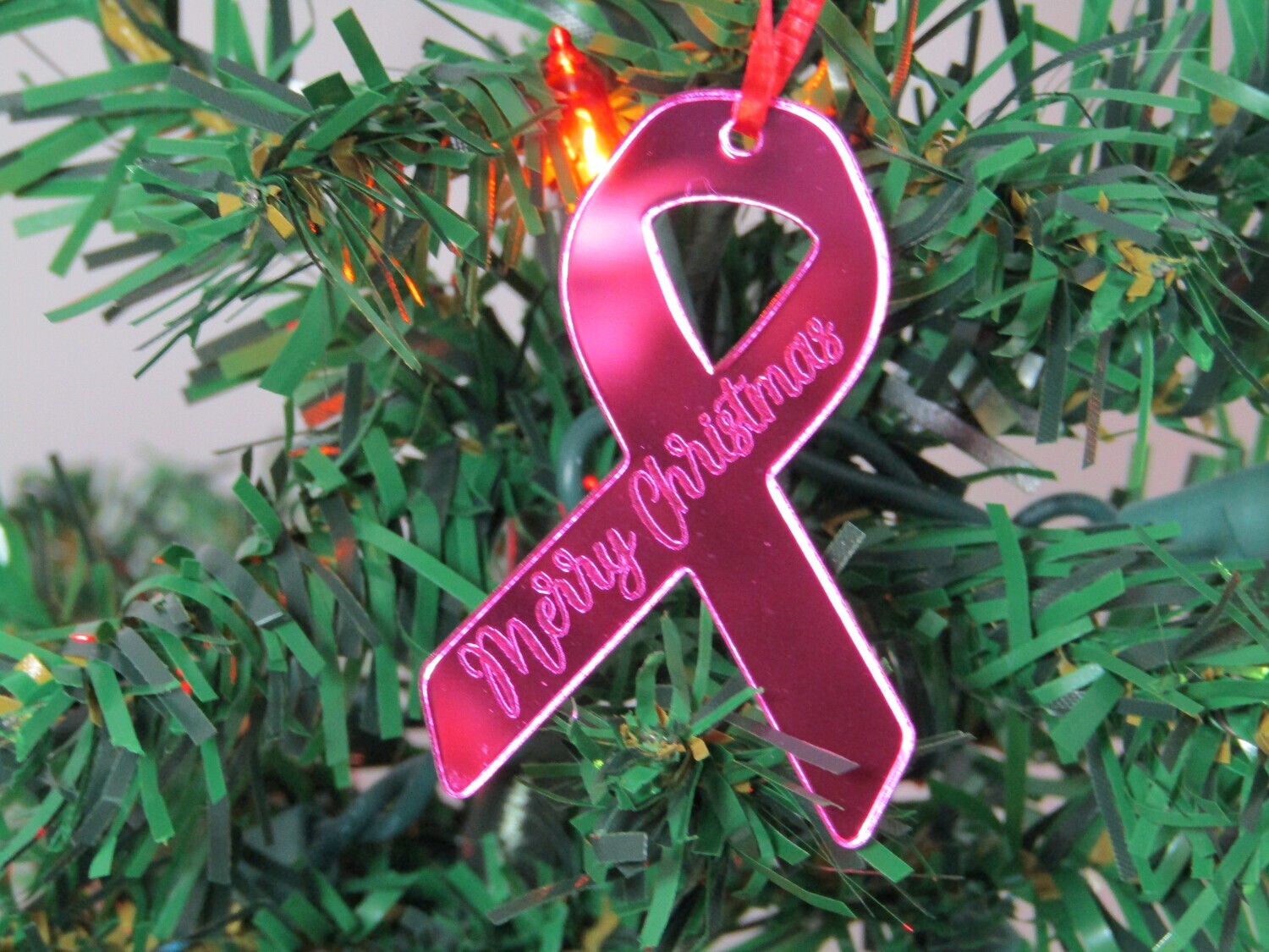 Christmas - Pink Christmas Ornament Bundle