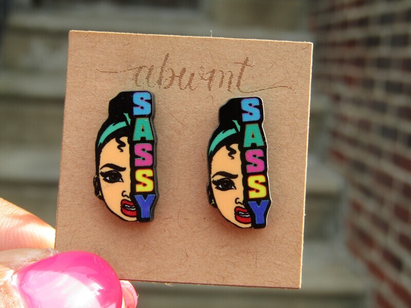 Chunky Studs - Sassy Quiana