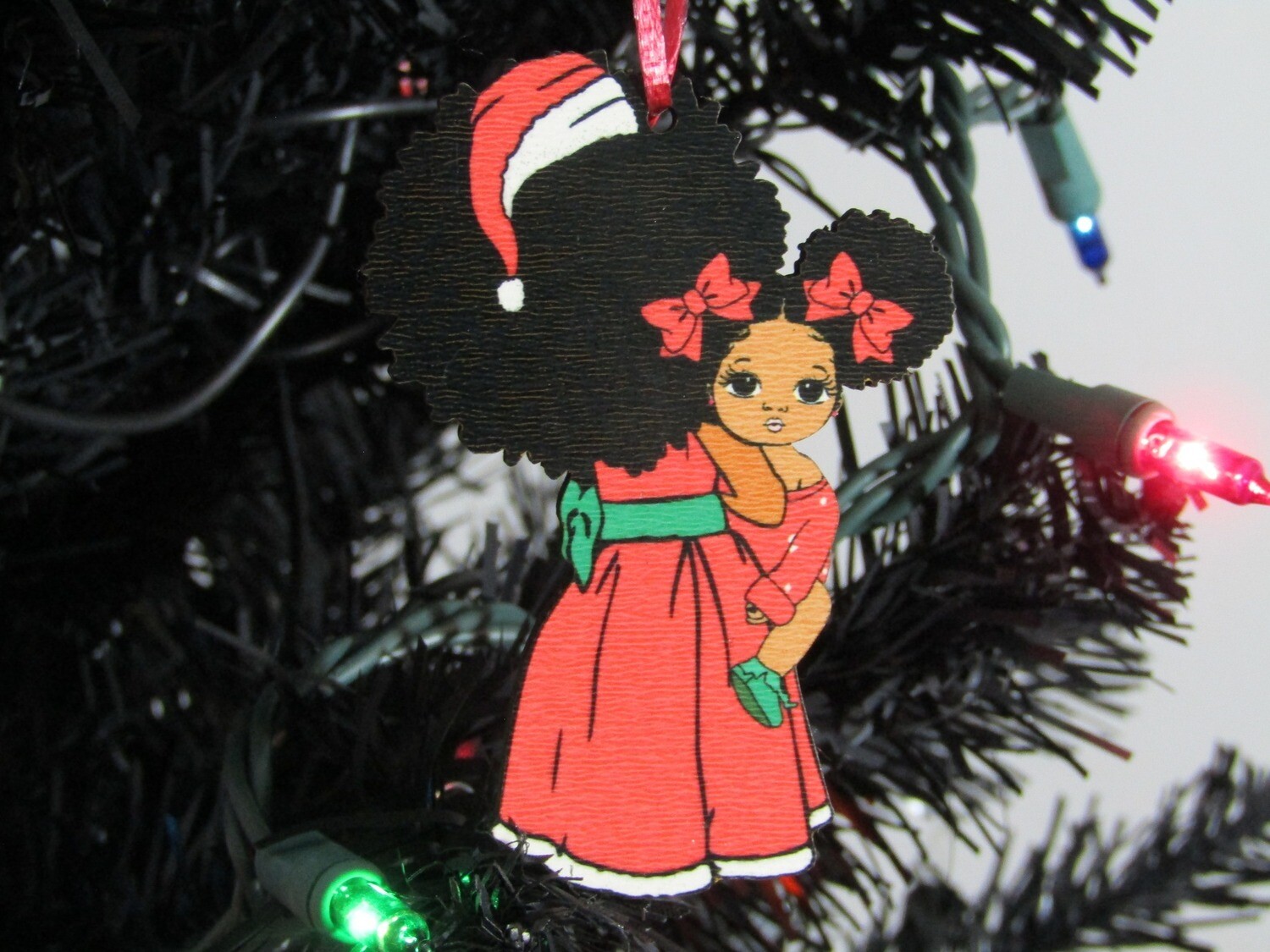 Christmas - Melanin Family Ornament Bundle