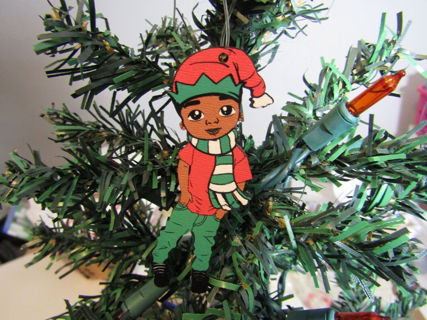 Christmas - Melanin Boys 2 Ornament Bundle
