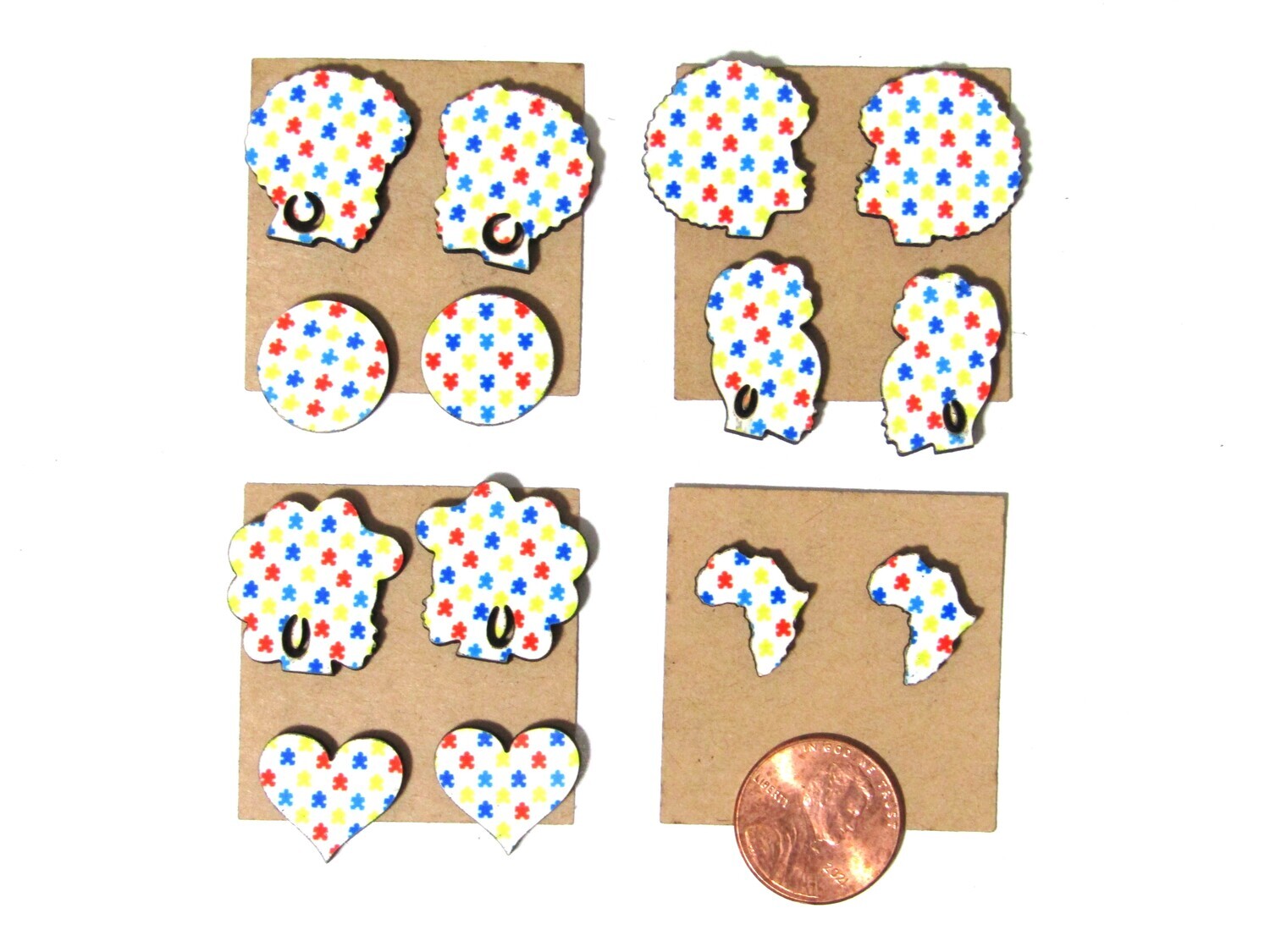 Pretty Post Charms - Autism Awareness