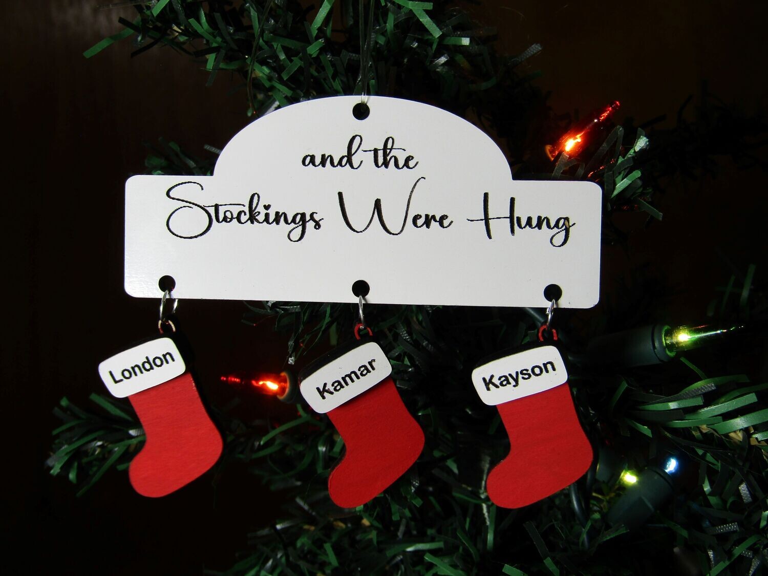 Christmas - And the Stockings... (Ornament blanks/kits)