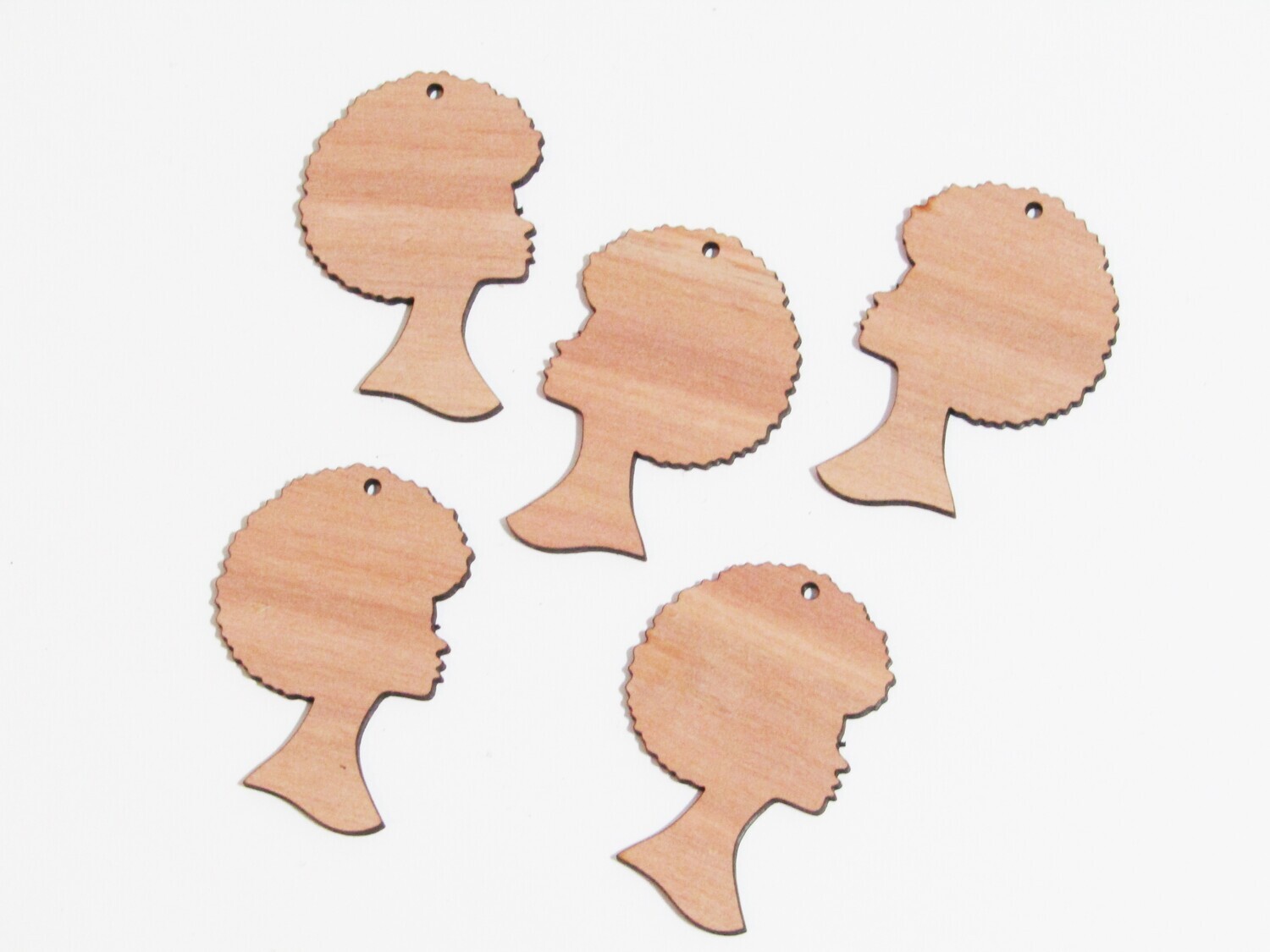 Afro Women Earring Blanks - Shanice