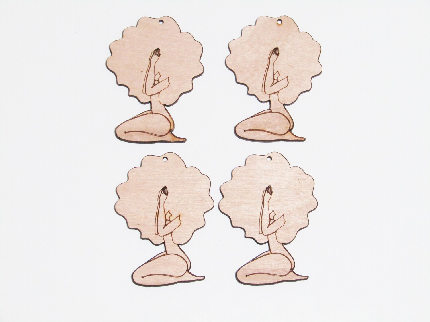 Afro Women Earring Blanks - Samiyah