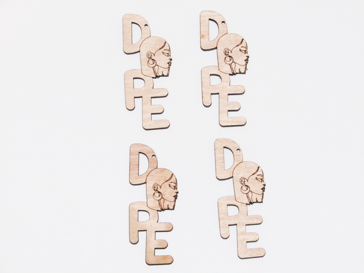 Afro Women Earring Blanks - Dope Dawn