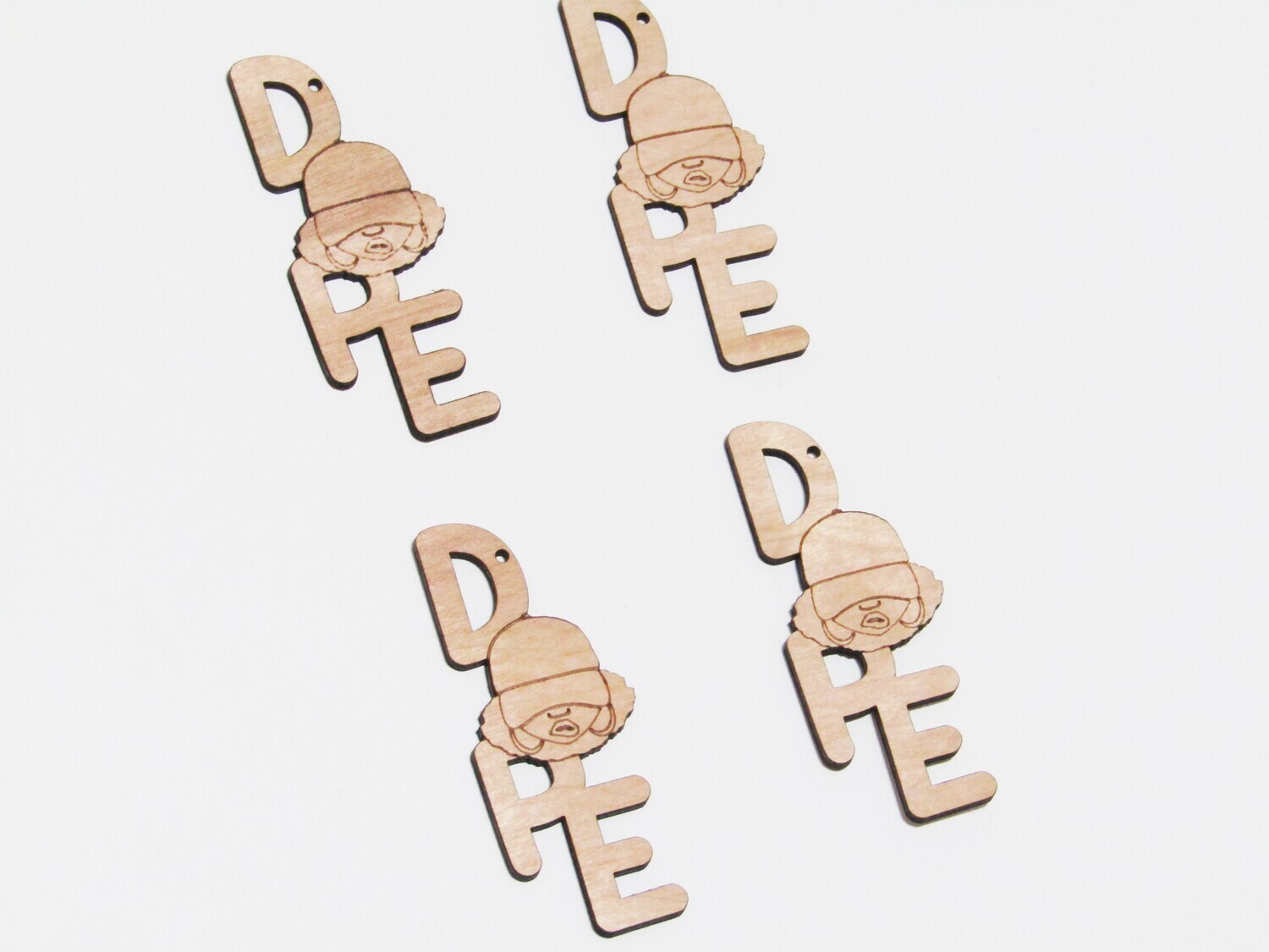 Afro Women Earring Blanks - Dope Sabrina
