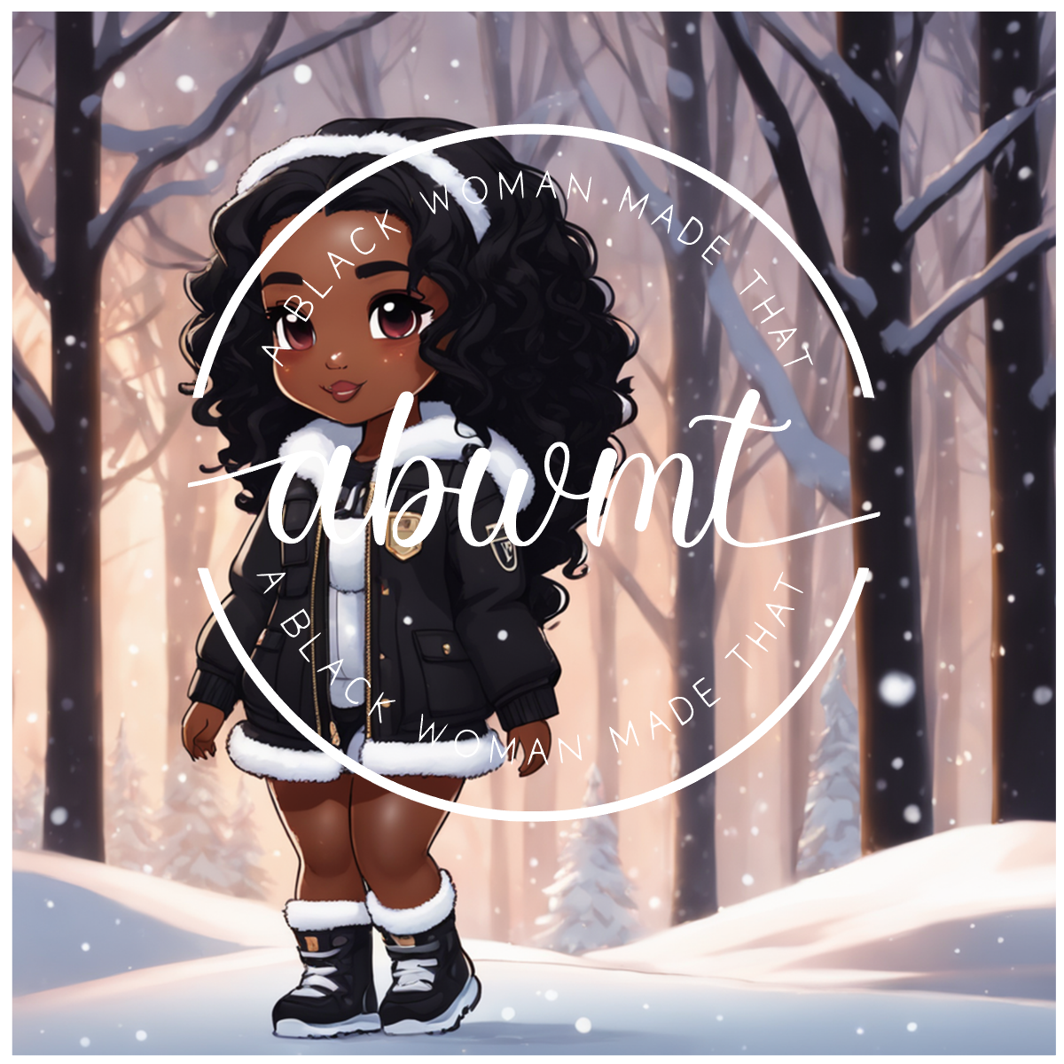 Book Dolls - Black &amp; White 9