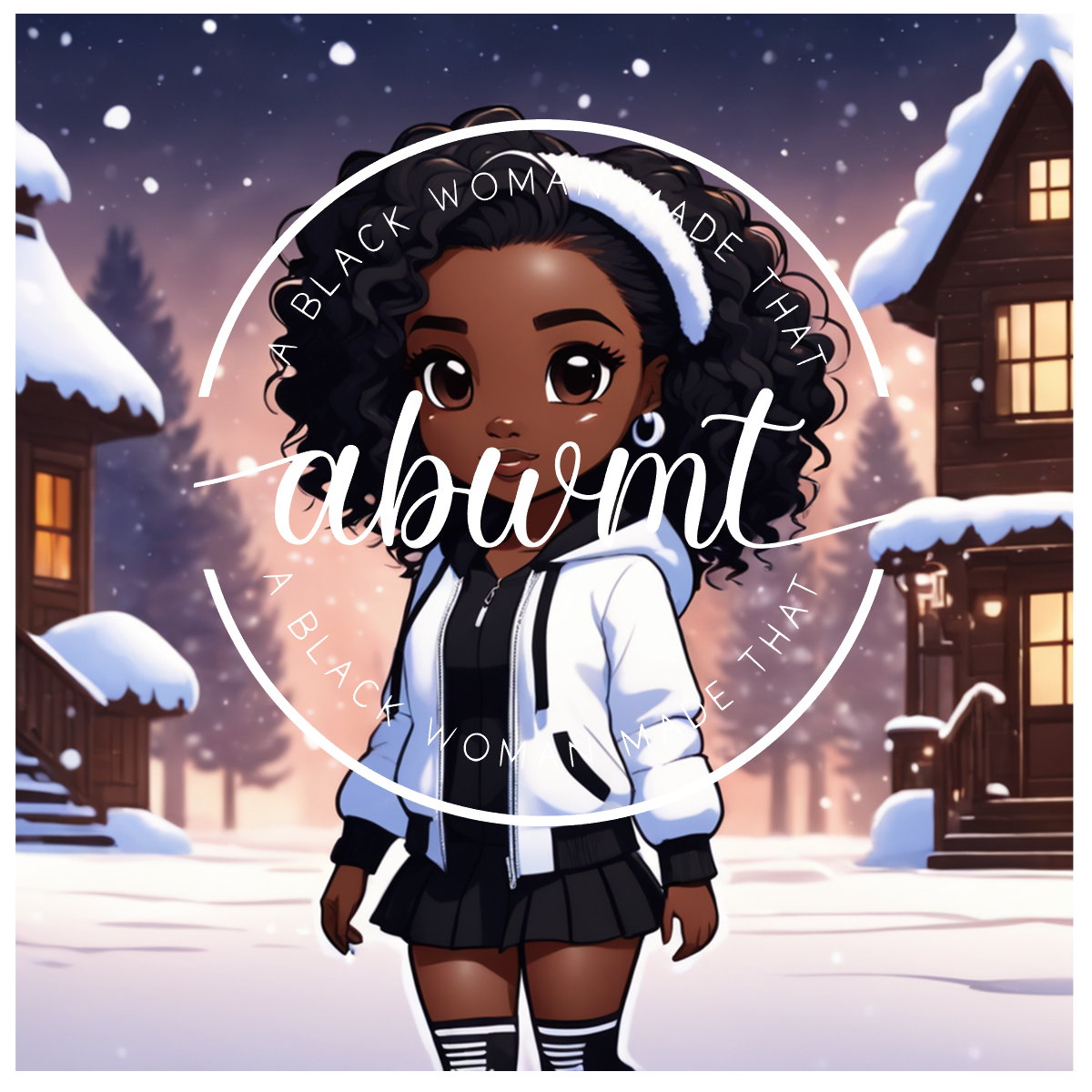 Book Dolls - Black &amp; White 7
