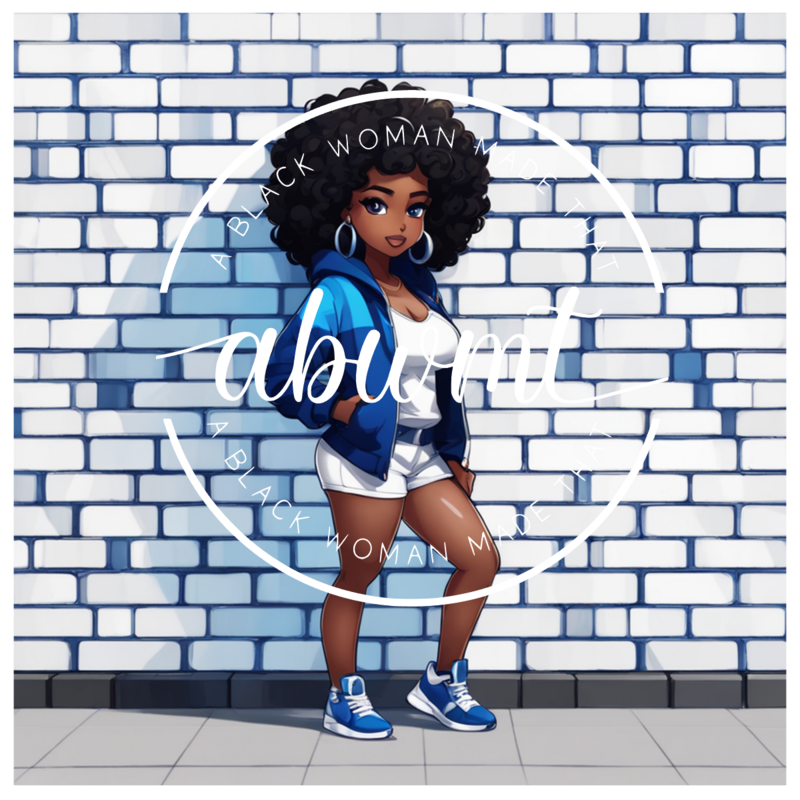 Book Dolls - Blue &amp; White 22