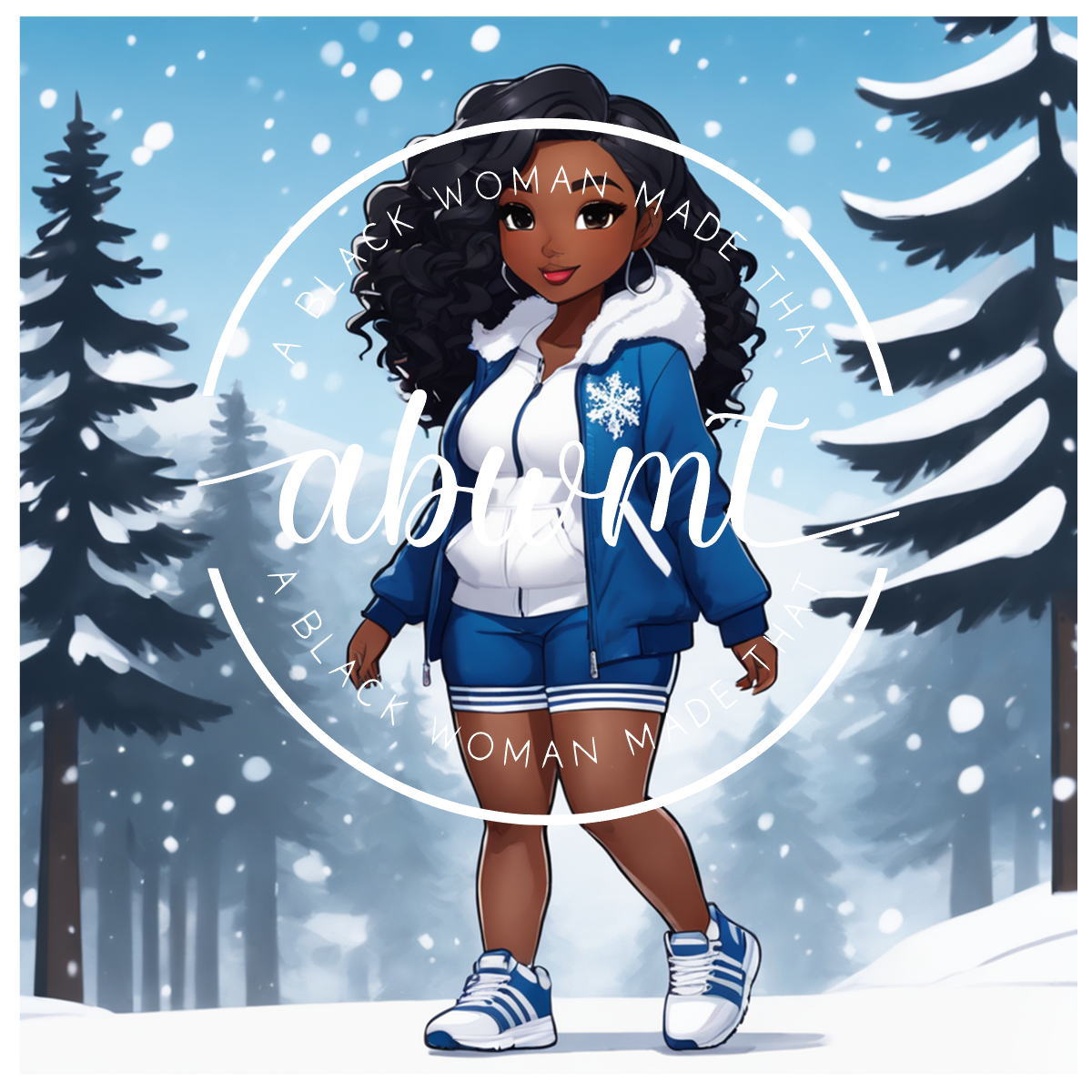 Book Dolls - Blue &amp; White 1