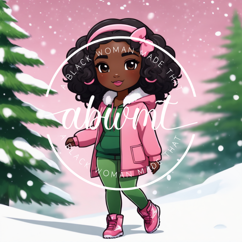 Book Dolls - Pink &amp; Green 6