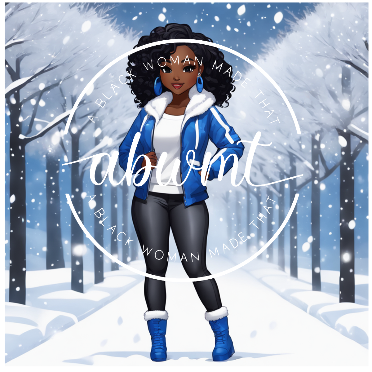 Book Dolls - Blue &amp; White 11