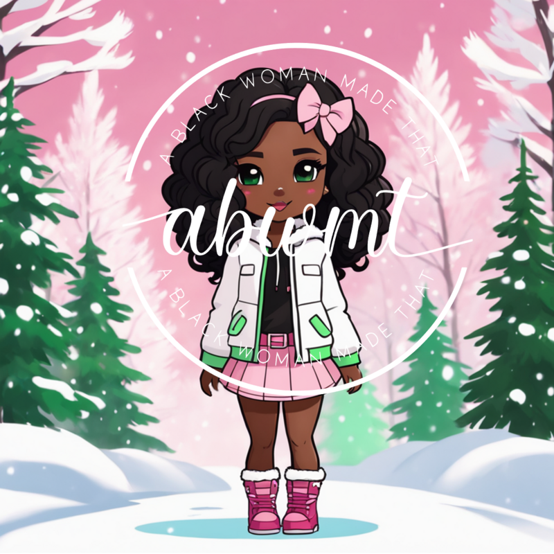 Book Dolls - Pink &amp; Green 5