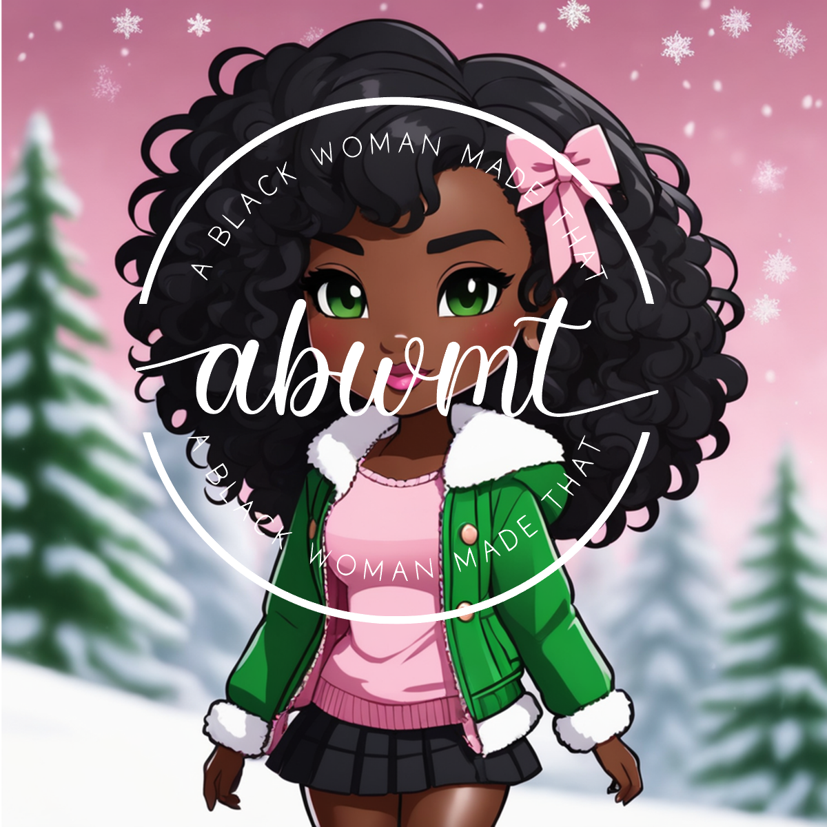 Book Dolls - Pink &amp; Green 8