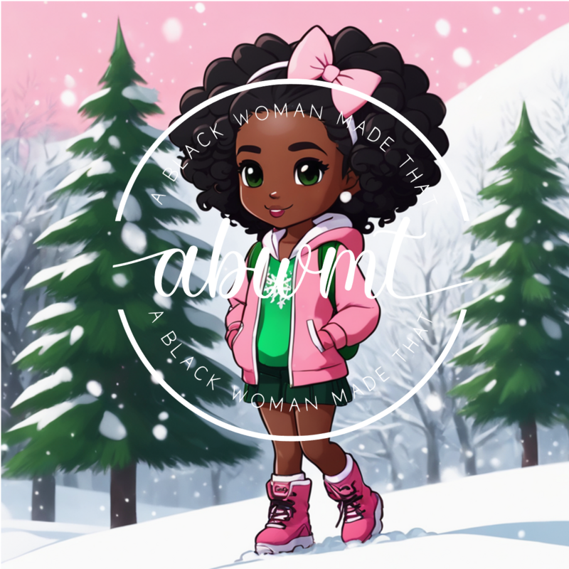 Book Dolls - Pink &amp; Green 1